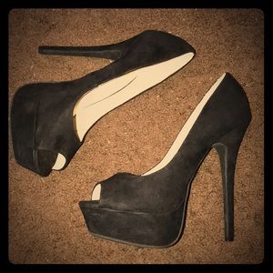 Charlotte Russe Black Pumps